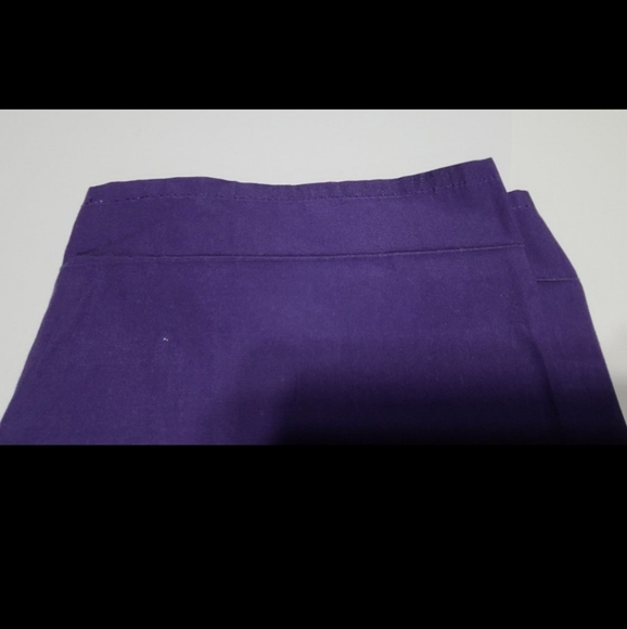 Scrub Pants TL Uniforms Purple Drawstring Pants Size Medium - Picture 5 of 5